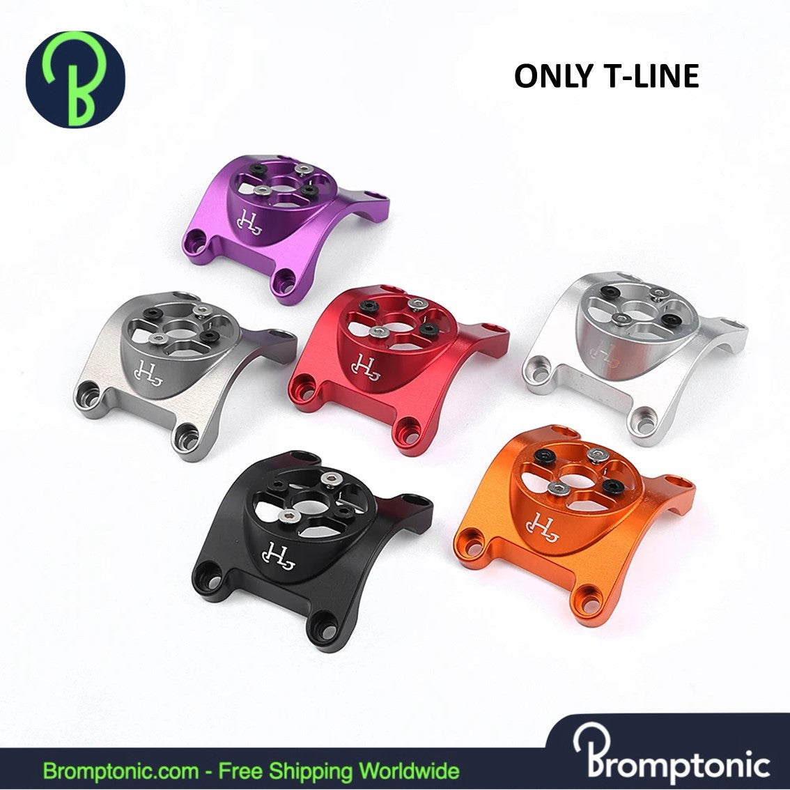 Brompton T Line Bicycle Computer Mount - H&H