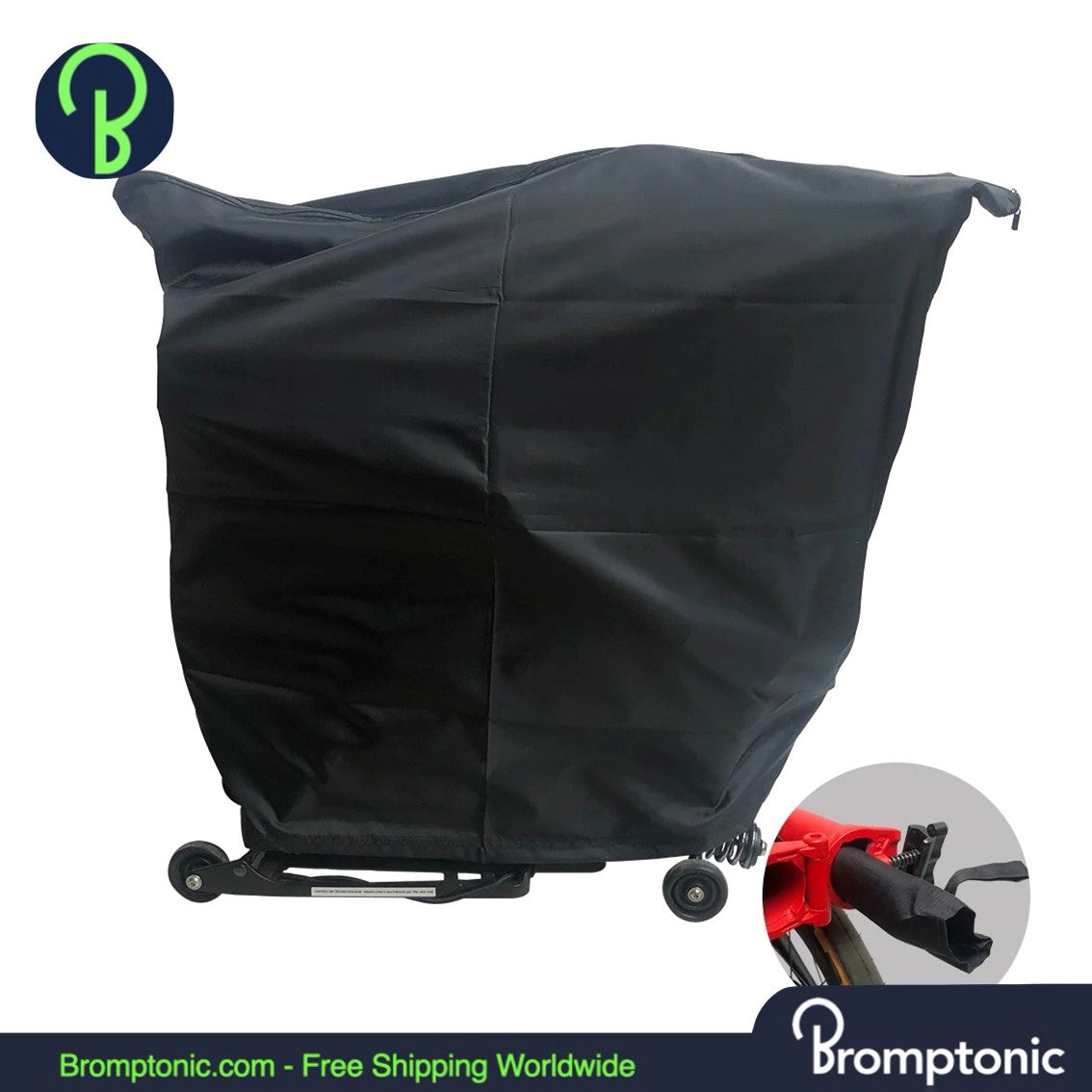 Brompton Easy Storage Cycling Bike Cover with Bag