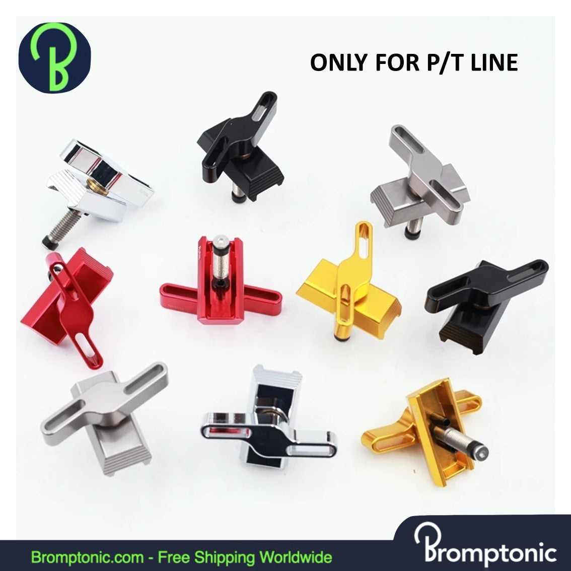 Brompton Aluminum Hinge Clamp for P Line - T Line