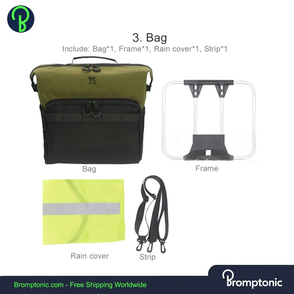 Brompton Backpack Bag - Shoulder Bag Bromptonic