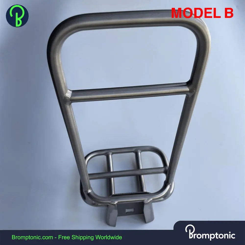 Brompton Bike Titanium Front Rack 240g Bromptonic