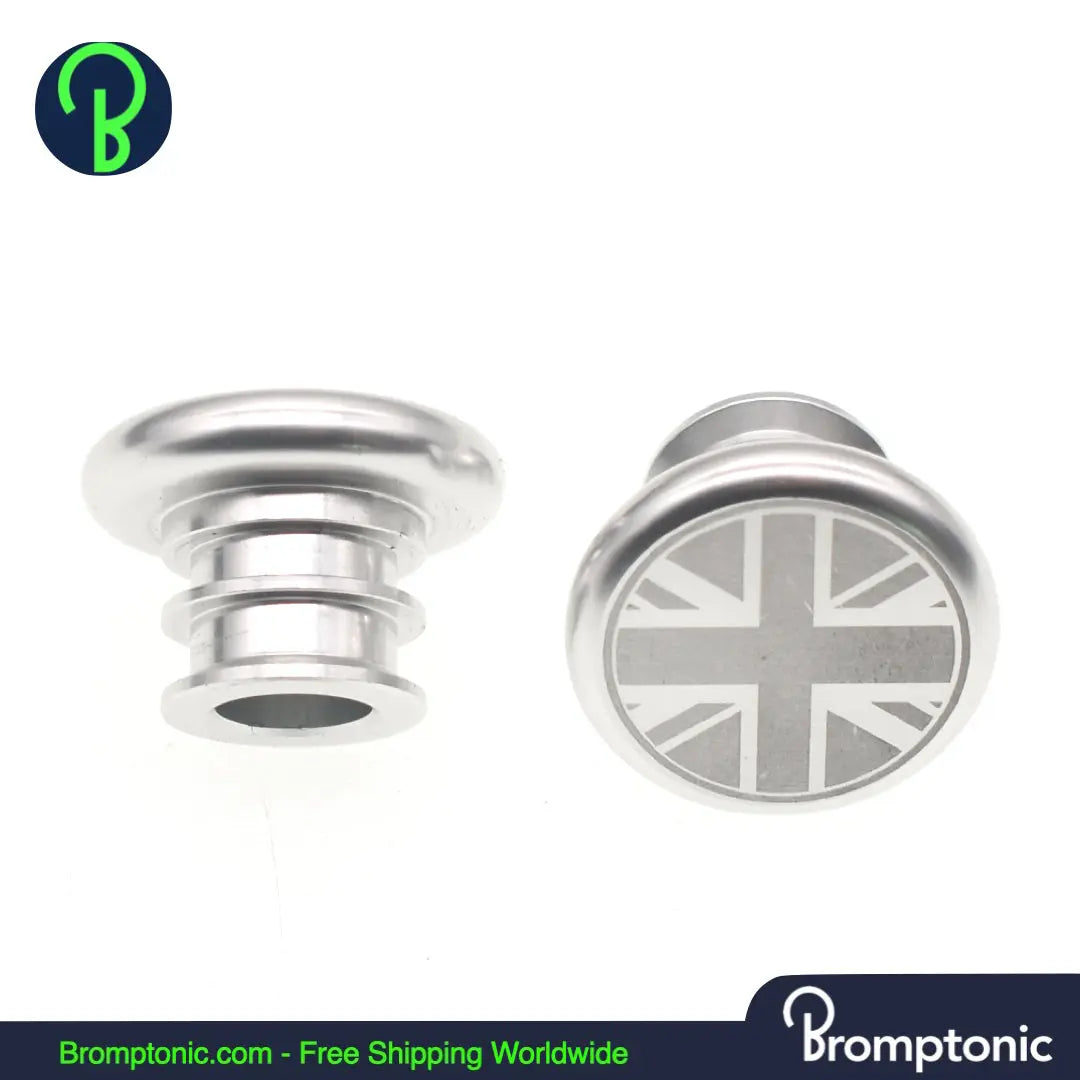 Brompton Handle Bar Grip End Plugs Bromptonic