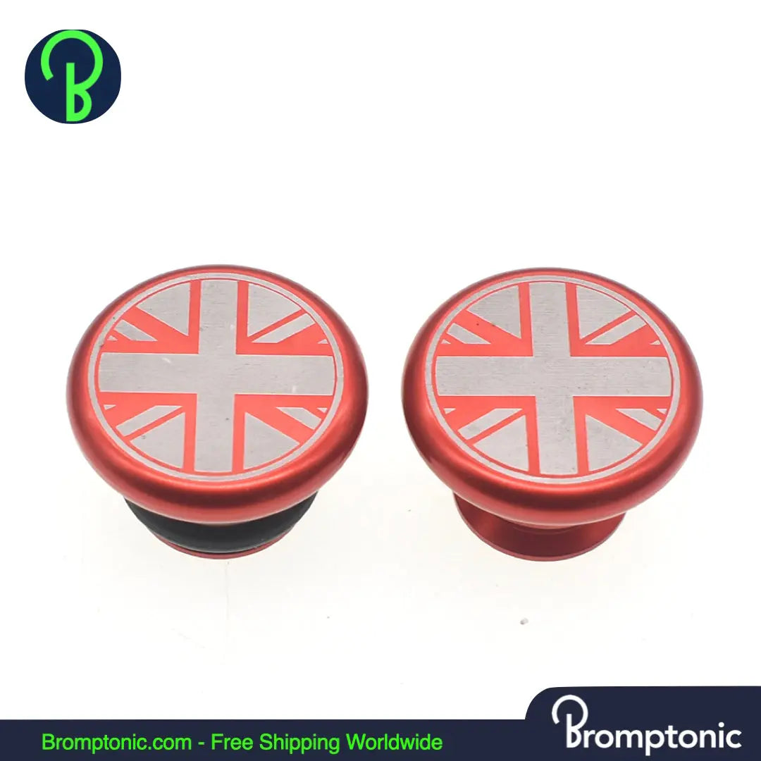 Brompton Handle Bar Grip End Plugs Bromptonic