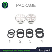 Brompton Handle Bar Grip End Plugs Bromptonic