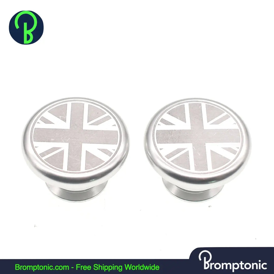 Brompton Handle Bar Grip End Plugs Bromptonic