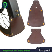 Brompton Handmade Classic Leather Fender Mudguard Bromptonic