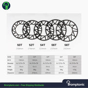 Brompton Lightweight Bike Chain wheel 130mm Bromptonic