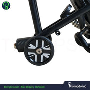 Brompton Rear Rack Wheels With British Flag Bromptonic