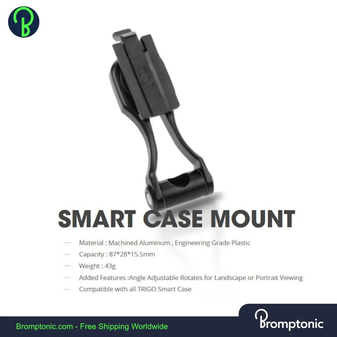 Brompton iPhone mount fits with any smart phone Bromptonic